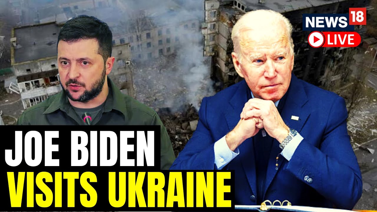 US President Joe Biden Visits Ukraine | Joe Biden Ukraine Visit News | Ukraine News live | News18
