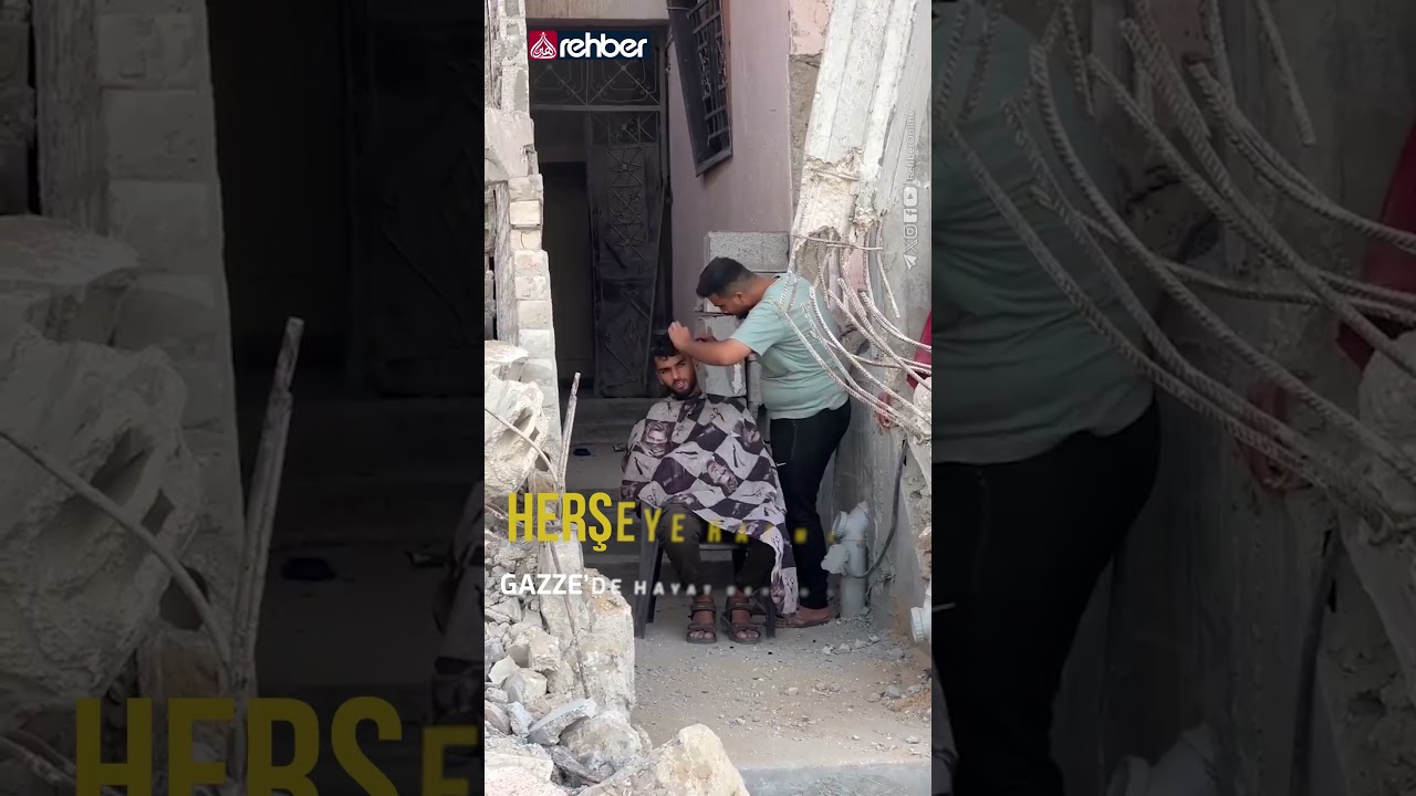Her şeye rağmen, Gazze&rsquo;de hayat devam ediyor! #rehbertv #reels #shorts #keşfet #fyp #gaza #video