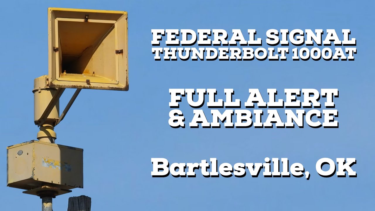 FS Thunderbolt 1000AT | Full Alert & Ambiance | Bartlesville, Oklahoma | 2/2/26
