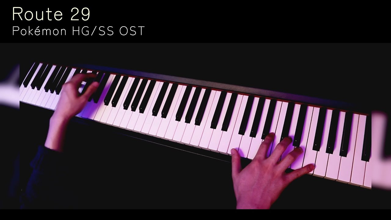Pok&eacute;mon HG/SS - Route 29 【Piano Cover】