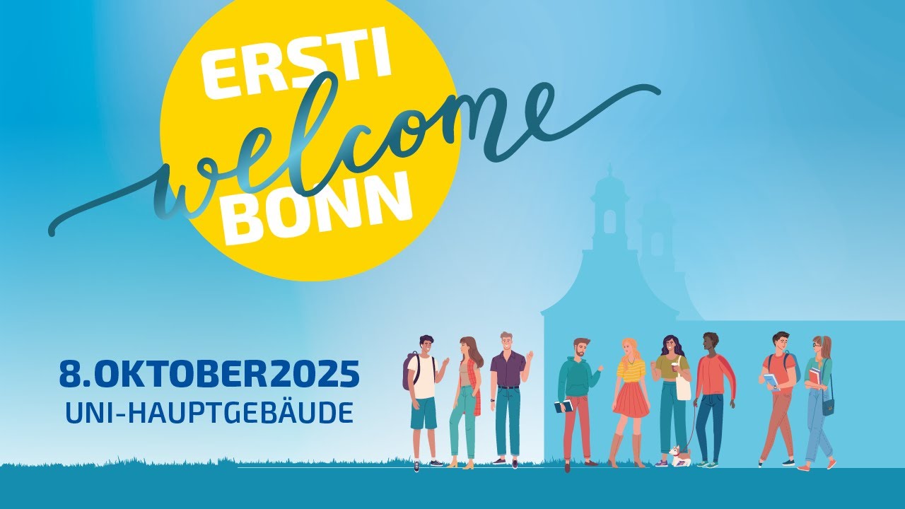 Begrüßung Ersti Welcome 2025 | Uni Bonn