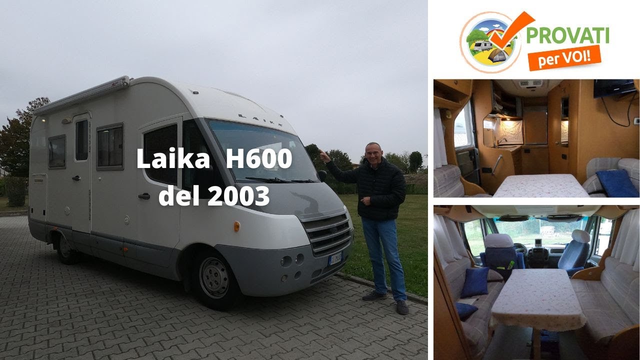 Recensione camper motorhome LAIKA H600 del 2003
