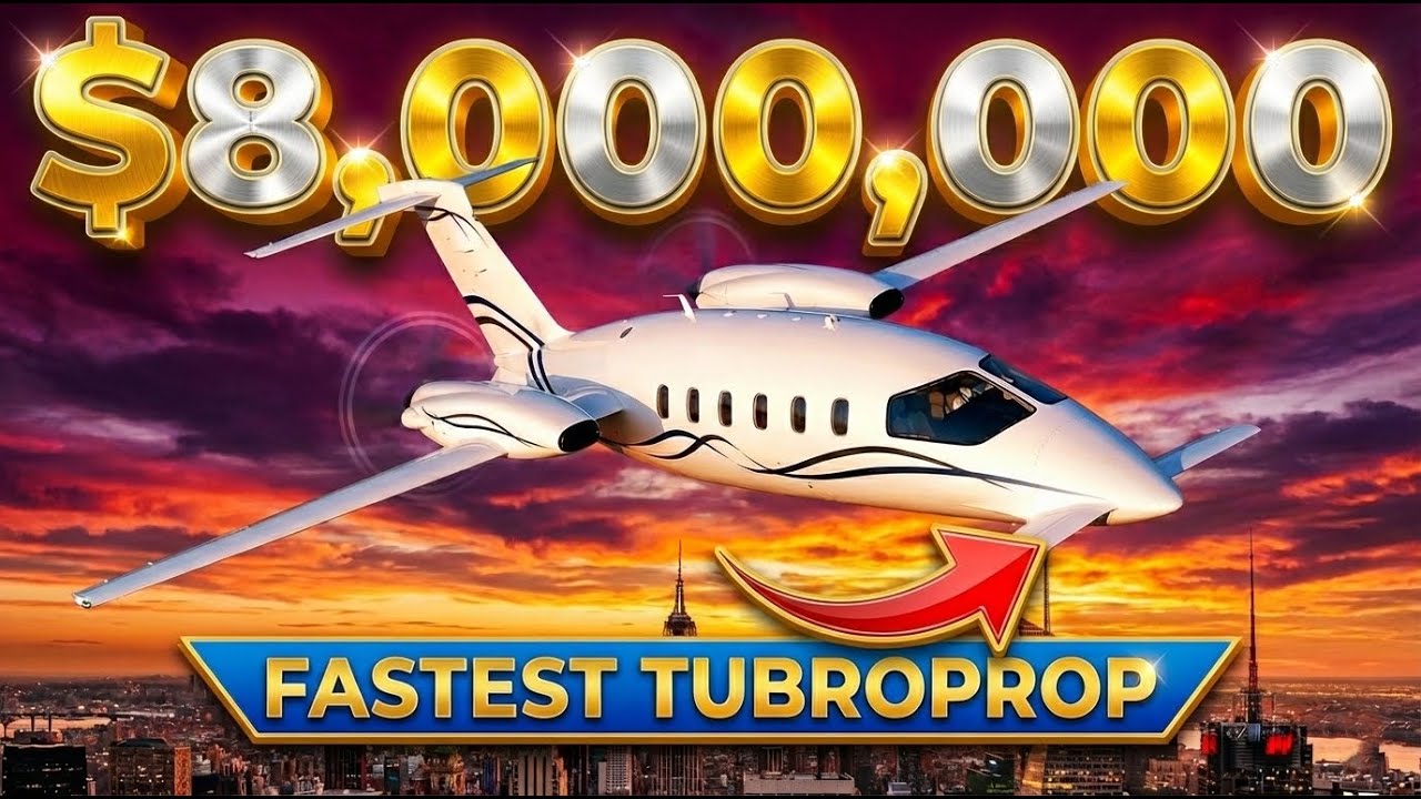 Inside The $8 Million Piaggio P180 Avanti Evo