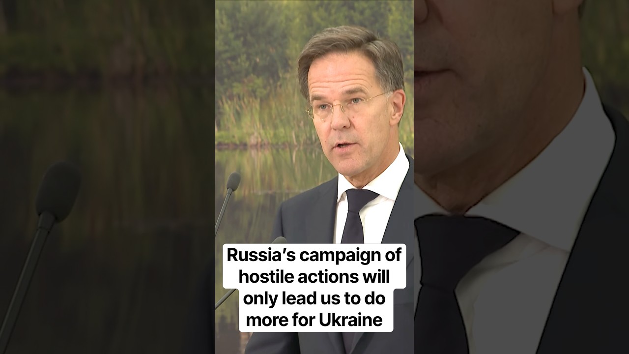 Russia&rsquo;s campaign of hostile actions will only lead NATO to do more for Ukraine 🇺🇦