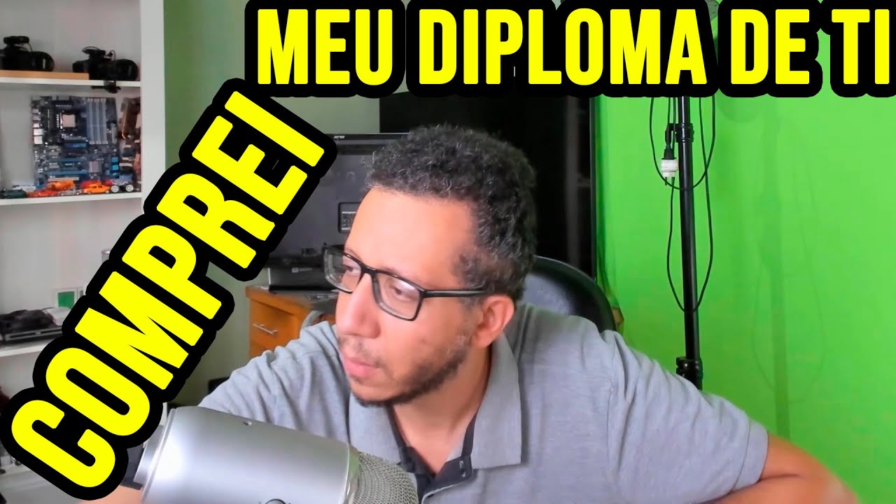 Comprei meu diploma de TI em uma faculdade de esquina