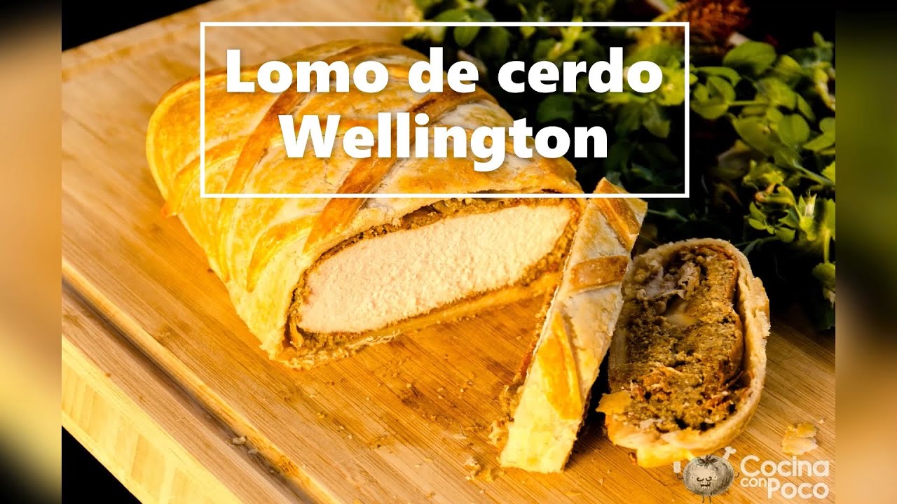 Lomo de cerdo Wellington