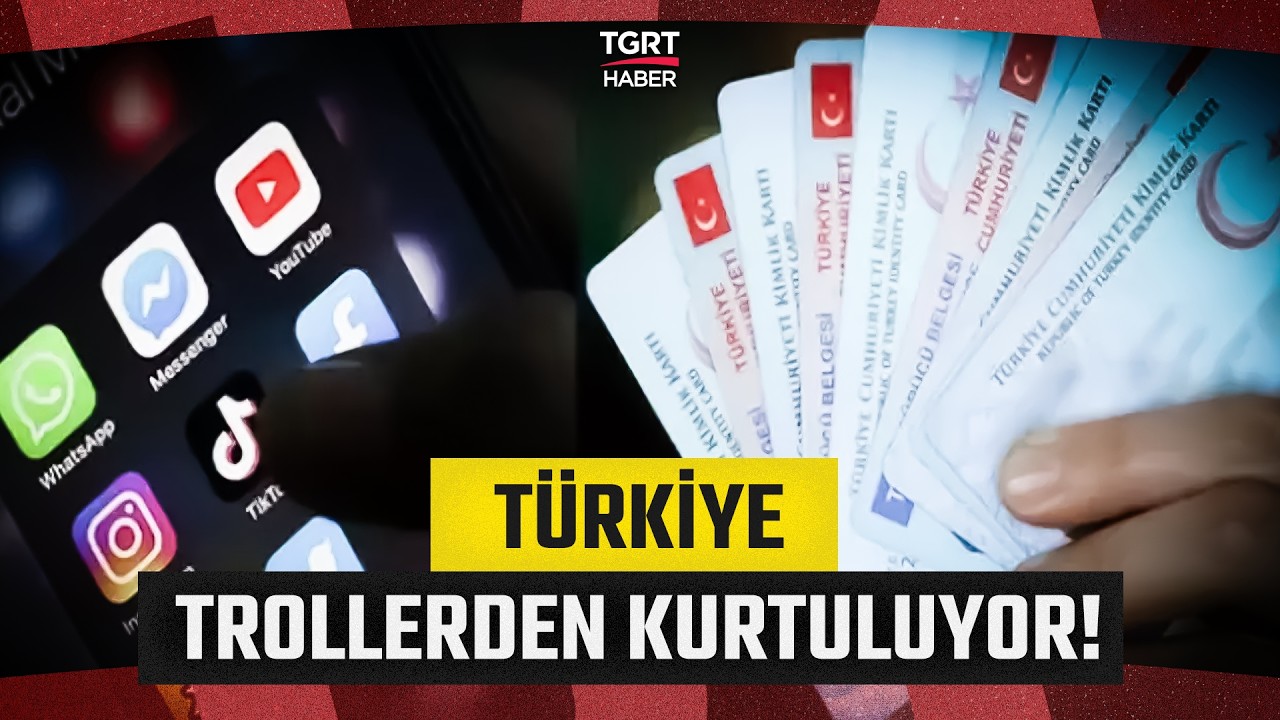 T&uuml;rkiye ve Sosyal Medya Devleri Anlaştı: Kimlik Şartı Geldi- TGRT Haber