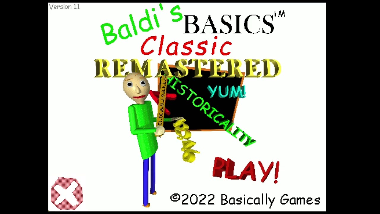 Baldi's basic classic remastered rare music