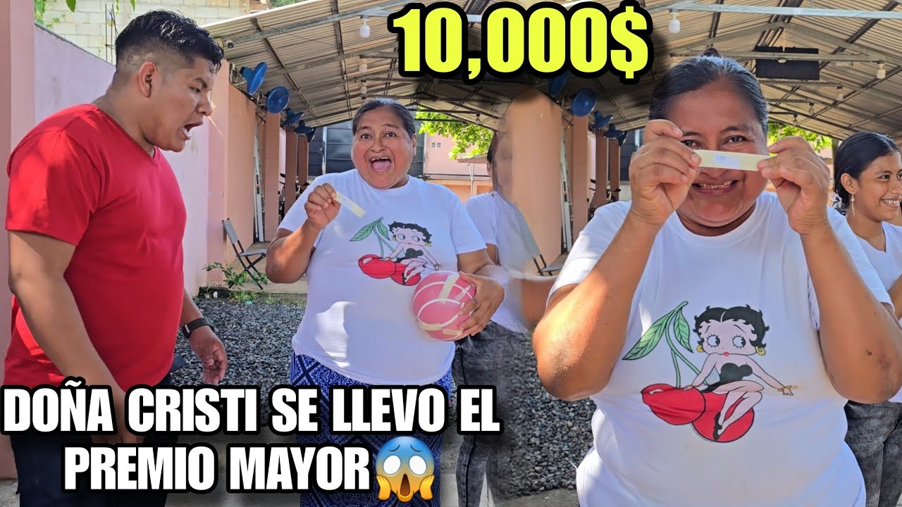 DOÑA CRISTI Se Saco La Loteria Con El Premio Mayor🤑Gran Sum4 De Dinero Para DOÑA TINA😱Tienes Que Ver