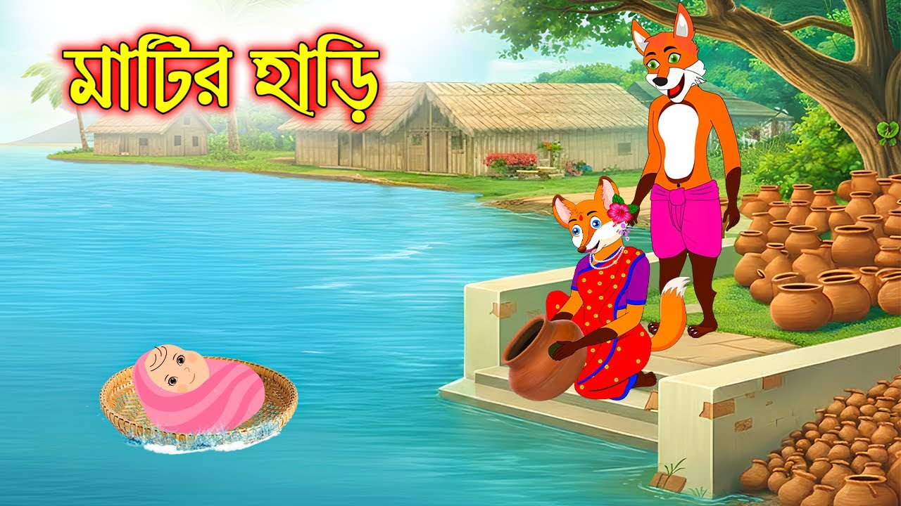 মাটির হাড়ি | Matir Hari | Bangla Cartoon | Fox Cartoon | Interesting & Comedy stories