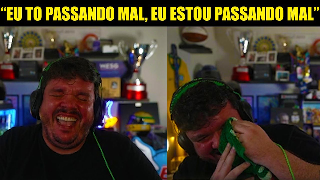GAULES PASSANDO MAL DE RIR ALASTRANDO O BT KKKKKKKKKKKKKKKKKKKKKK