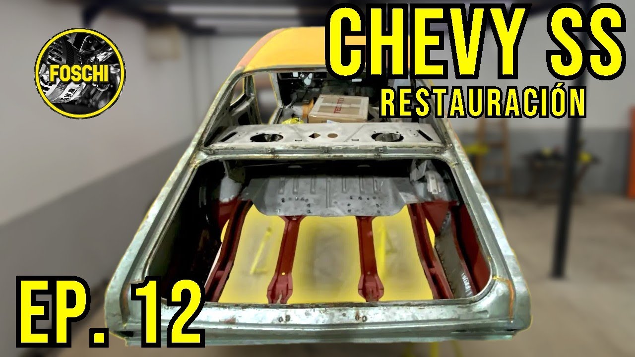 𝗟𝗔𝗥𝗚𝗨𝗘𝗥𝗢𝗦 𝘆 𝗦𝗢𝗣𝗢𝗥𝗧𝗘𝗦 de los PISOS del BAÚL! / Restauración Chevy SS Coupé 𝗘𝗽. 𝟭𝟮 - FOSCHI