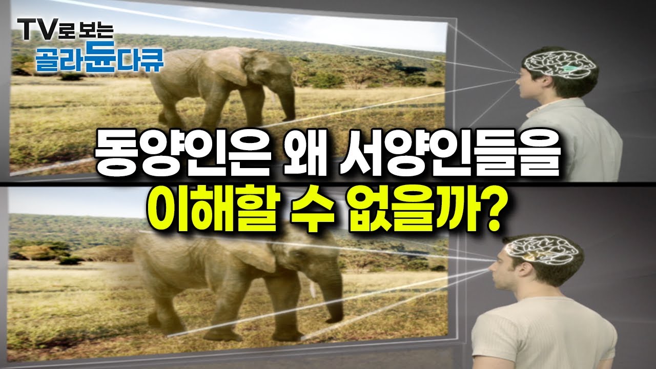 &lsquo;서양인은 보려하고 동양인은 되려한다&rsquo;｜동양인들은 당연하다고 생각했던 것들이 서양에서는 부정되는 이유｜다큐프라임｜#골라듄다큐