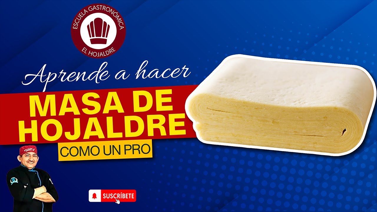 Aprende a preparar MASA DE HOJALDRE en MENOS de 10 MINUTOS | COMO UN PRO! 😎