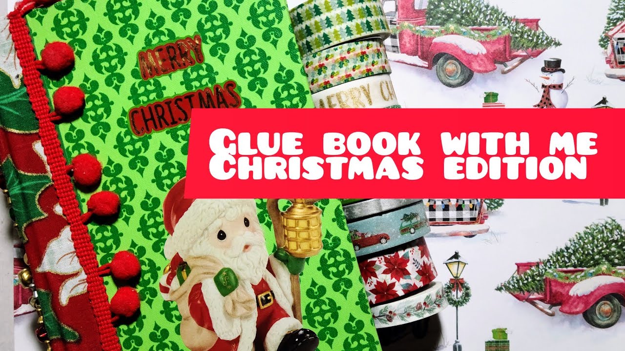 GLUE BOOK with me! Christmas edition part 5 #gluebook #magazineimages #christmas2021
