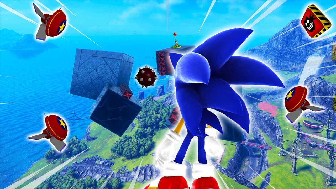 Sonic The Hedgehog, But I Can't Go Down