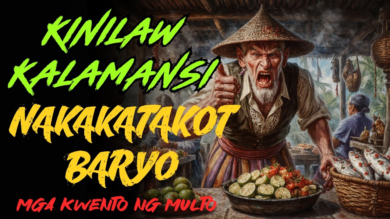 NAKAKATAKOT NA KINILAW NA ISDA AT KALAMANSI SA BARYO