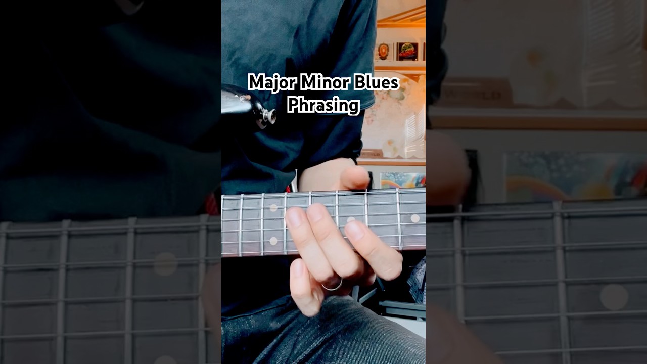 Major Minor Blues Phrasing 