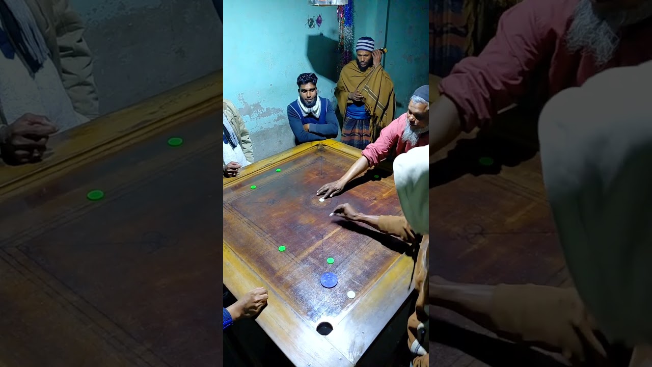 হিট করে সুন্দর খেলা দিল মুরব্বি কাকা। #কিরামবোর্ড #KeramBoard #Bdgame #কেরামবোর্ড #হিটফিনিশ #
