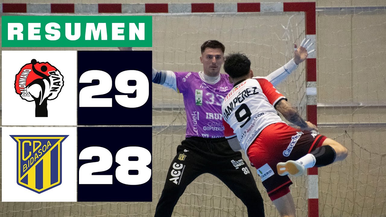 VIVEROS HEROL NAVA 29-28 BIDASOA IRUN | RESUMEN PLENITUDE