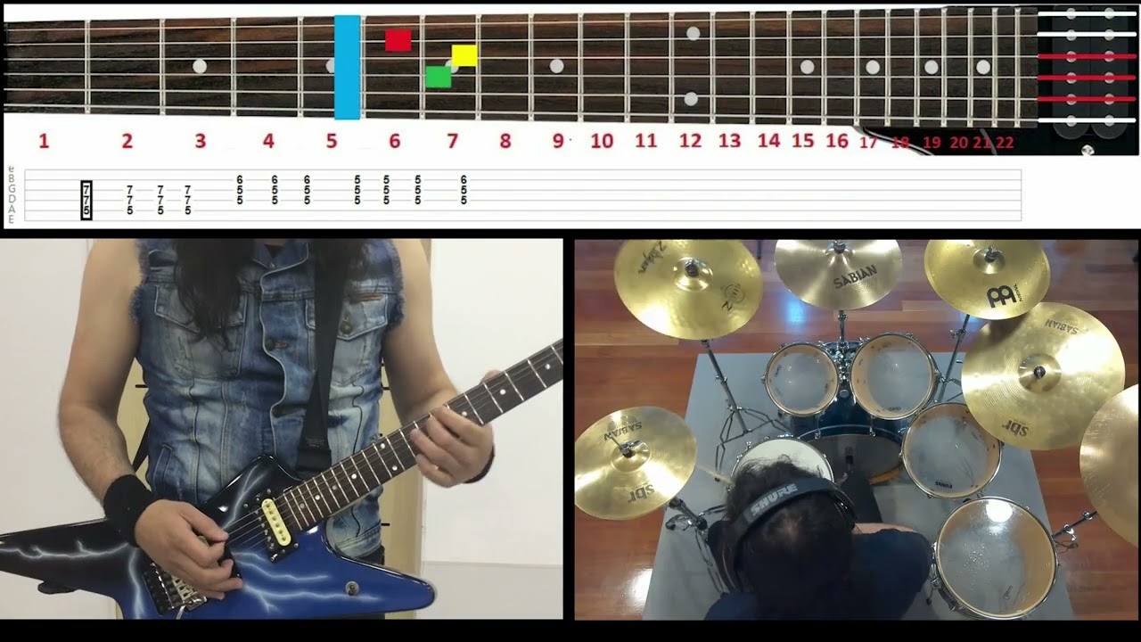 Pantera -  Forever Tonight -  Drum & Guitar Cover
