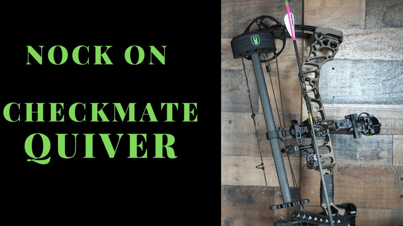 NOCK ON CHECKMATE QUIVER. BEST ARCHERY QUIVER!!!!!!