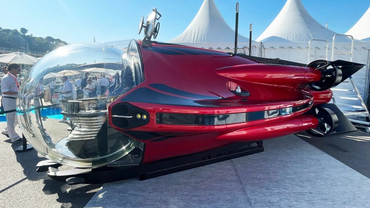 World’s Fastest Personal Submersible Debuts At Monaco Yacht Show | U-Boat Worx Super Sub