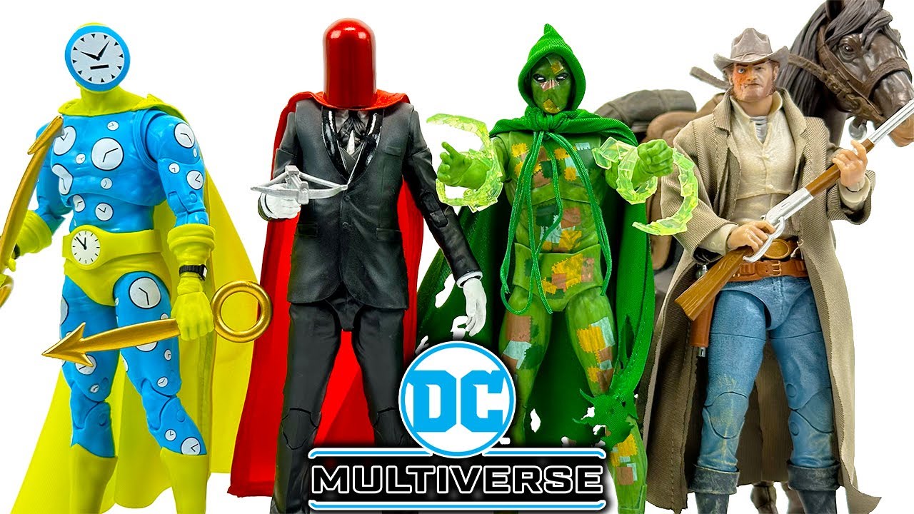 DC Multiverse MCE Red Hood, Ragman, Clock King & Jonah Hex Review!