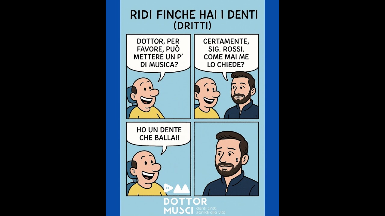 🎥 Titolo YouTube:😄 Ridi finch&eacute; hai i denti dritti! | L&rsquo;ortodonzia con il sorriso 💜