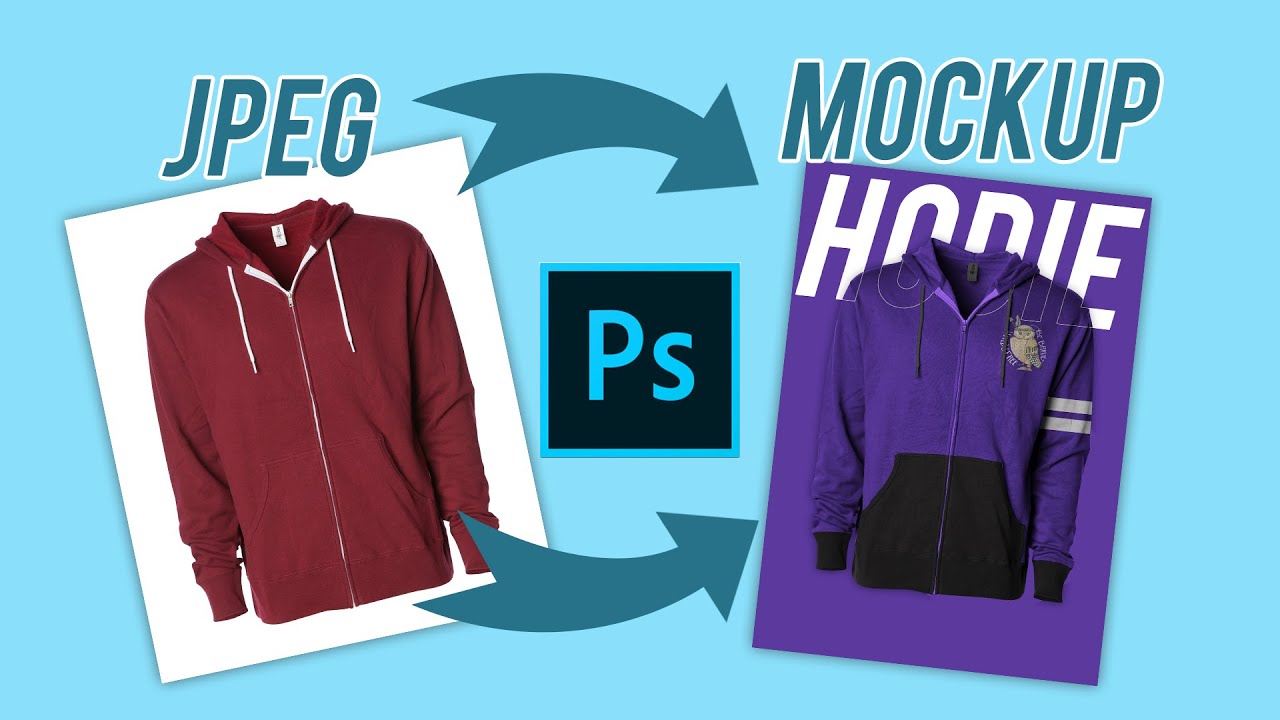Cara Membuat Mockup Jaket Kurang dari 10 menit