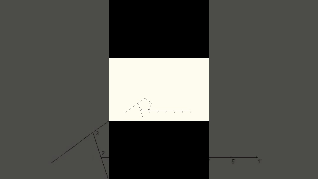 Involute of PENTAGON -2#engineeringdrawing #education #engineering