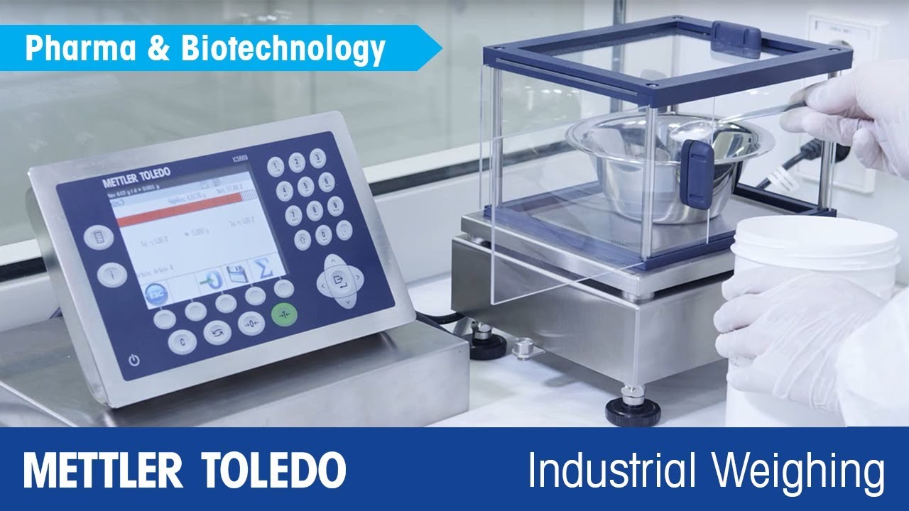 Weighing in Pharmaceutical Manufacturing &ndash; The ICS Scale Family