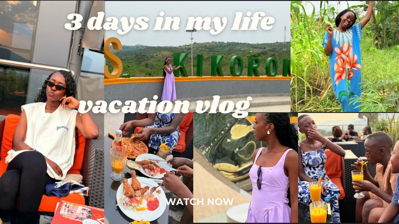 Uganda 🇺🇬 vlog ; 3 days in my life on vacation 🌻❤️