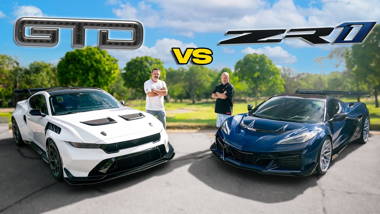 Mustang GTD vs Corvette C8 ZR1: Driving Review | Part 1