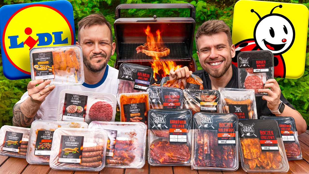 ZAWIEDLIŚMY SIĘ. LIDL vs BIEDRONKA BITWA GRILLOWA