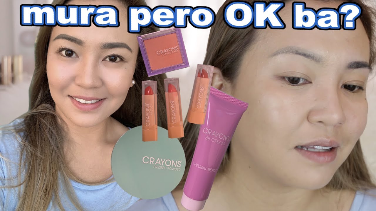 89 PESOS NA BB CREAM? SUBUKANNE NATIN ANG CRAYONS..