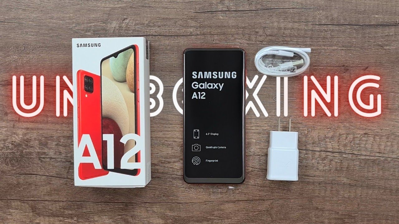 GALAXY A12 UNBOXING EN ESPAÑOL  💥