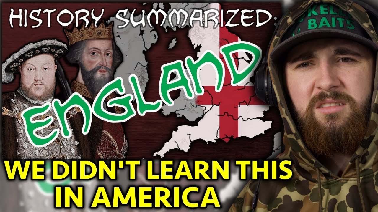 Реакция АМЕРИКАНЦА на историю Англии, изложенную для американцев!