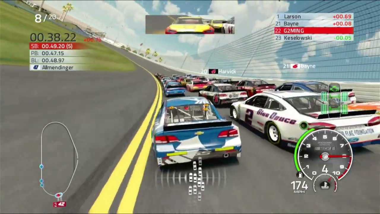 {{Career Mode}} NASCAR'15 Gameplay {Part 10} ( Daytona 500) (( No Commentary))