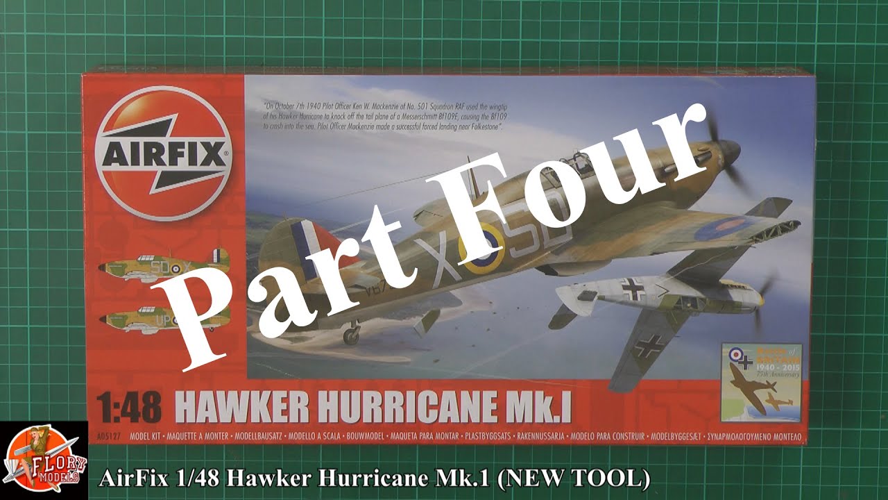 Airfix 1/48 Hurricane Часть 4