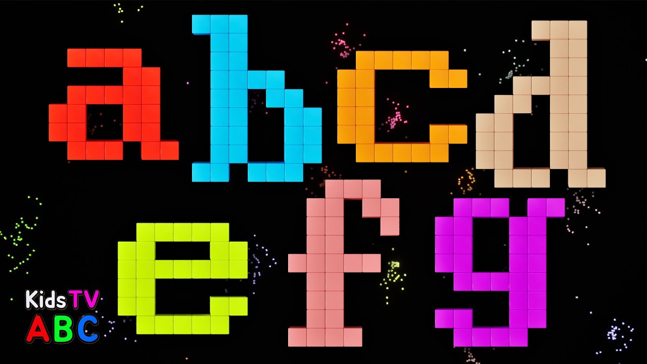 ABC Song  |  Lower case  |  Cosmic Alphabet  |  Kids TV ABC