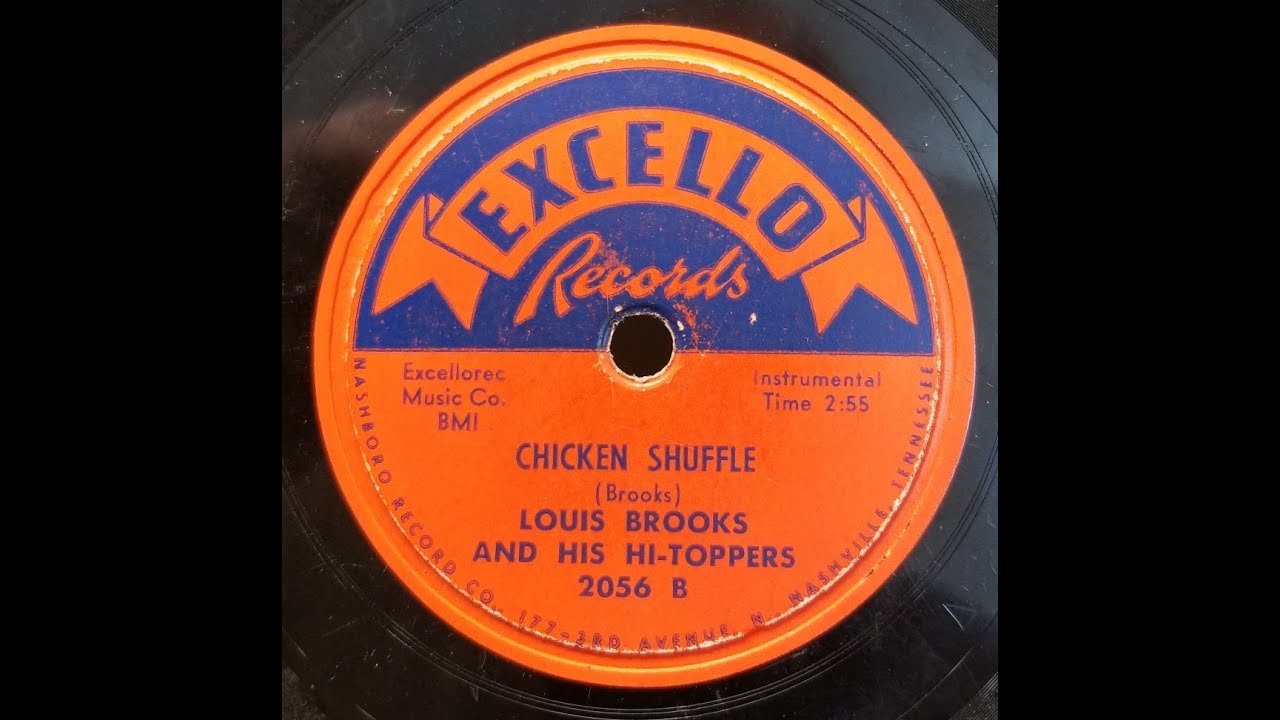 R&B Instrumental: Louis Brooks and His Hi-Toppers / Chicken Shuffle / 1955