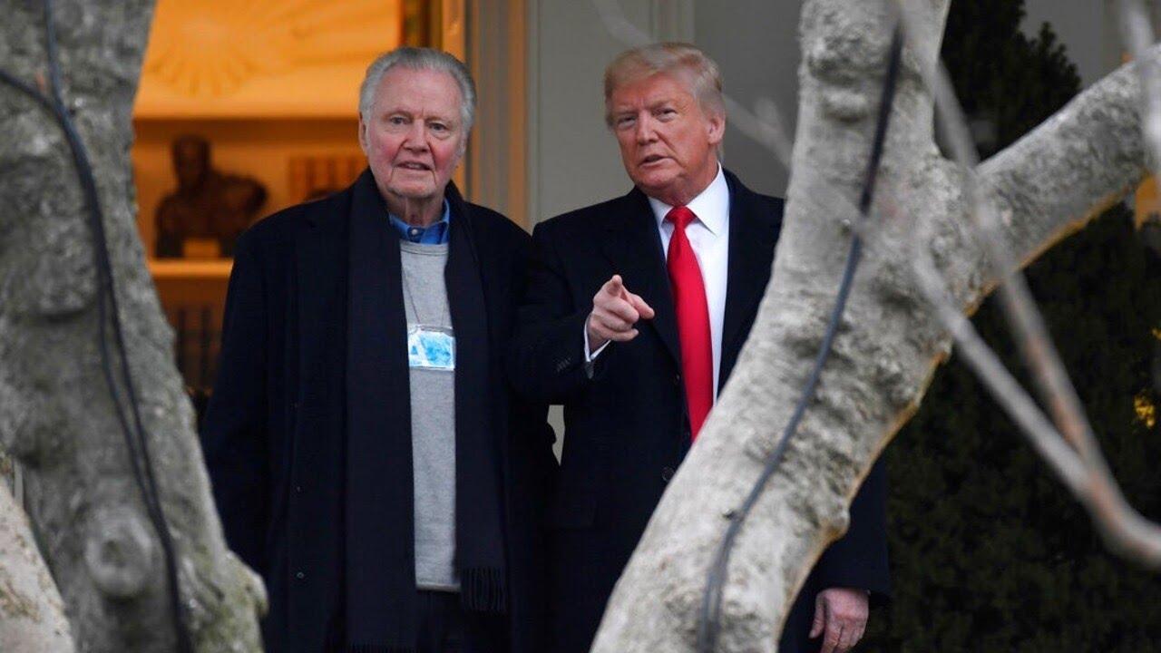 ‘The swamp are all liars’: Jon Voight voices support for Trump