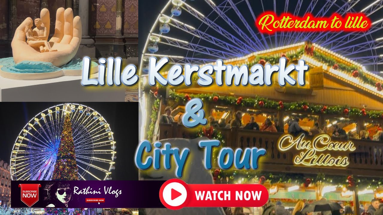Kerstmarkt Lille  & City Tour 2025 🎄