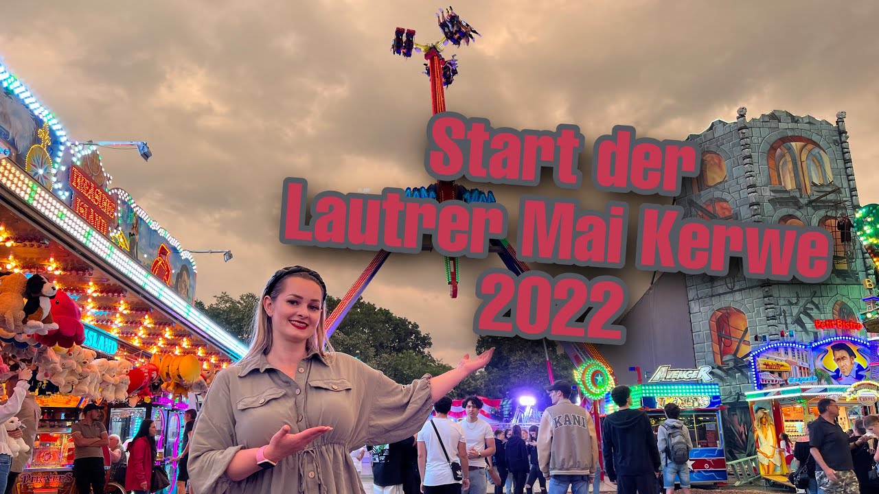 Eröffnung der Lautrer Mai Kerwe 2022 | Kirmes in Kaiserslautern