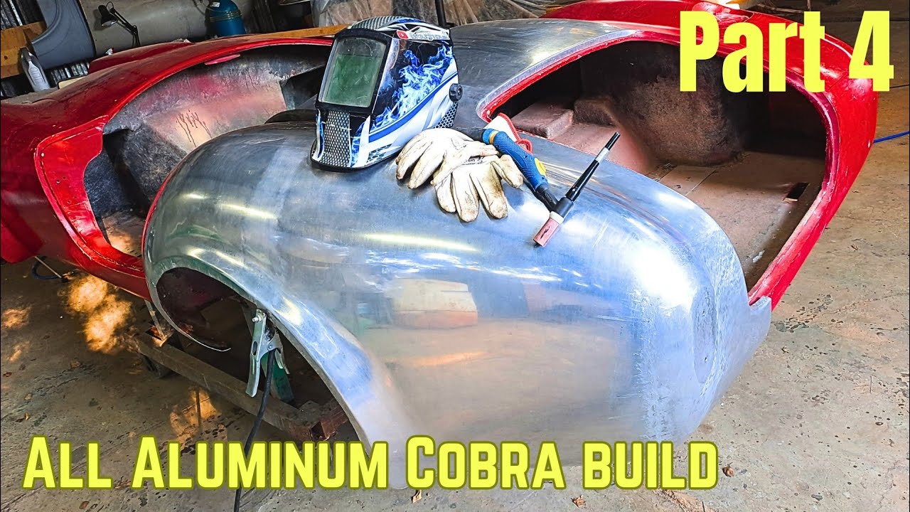 How to: Welding Aluminium Body panels together. 427Cobra Build part 4