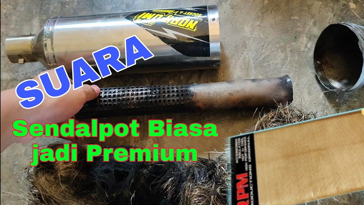 Cara Ganti Gasbul Knalpot Racing Sendiri NORIFUMI ROKET 4 KW4