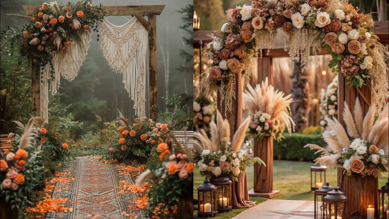 Boho Wedding Decor Ideas, Bohemian Wedding Decoration Ideas