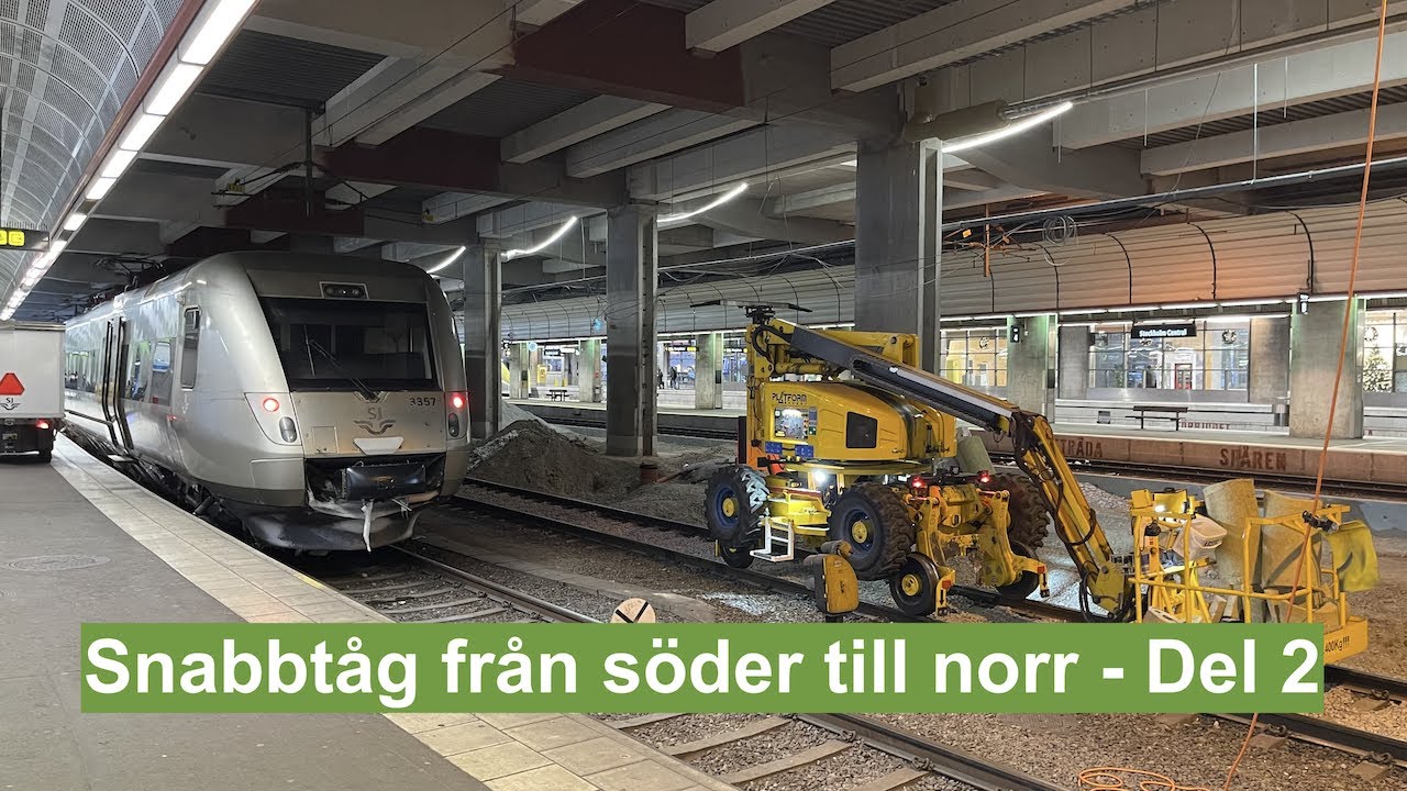 SJ 3000 till Norrland | Snabbtåg från söder till norr - Del 2