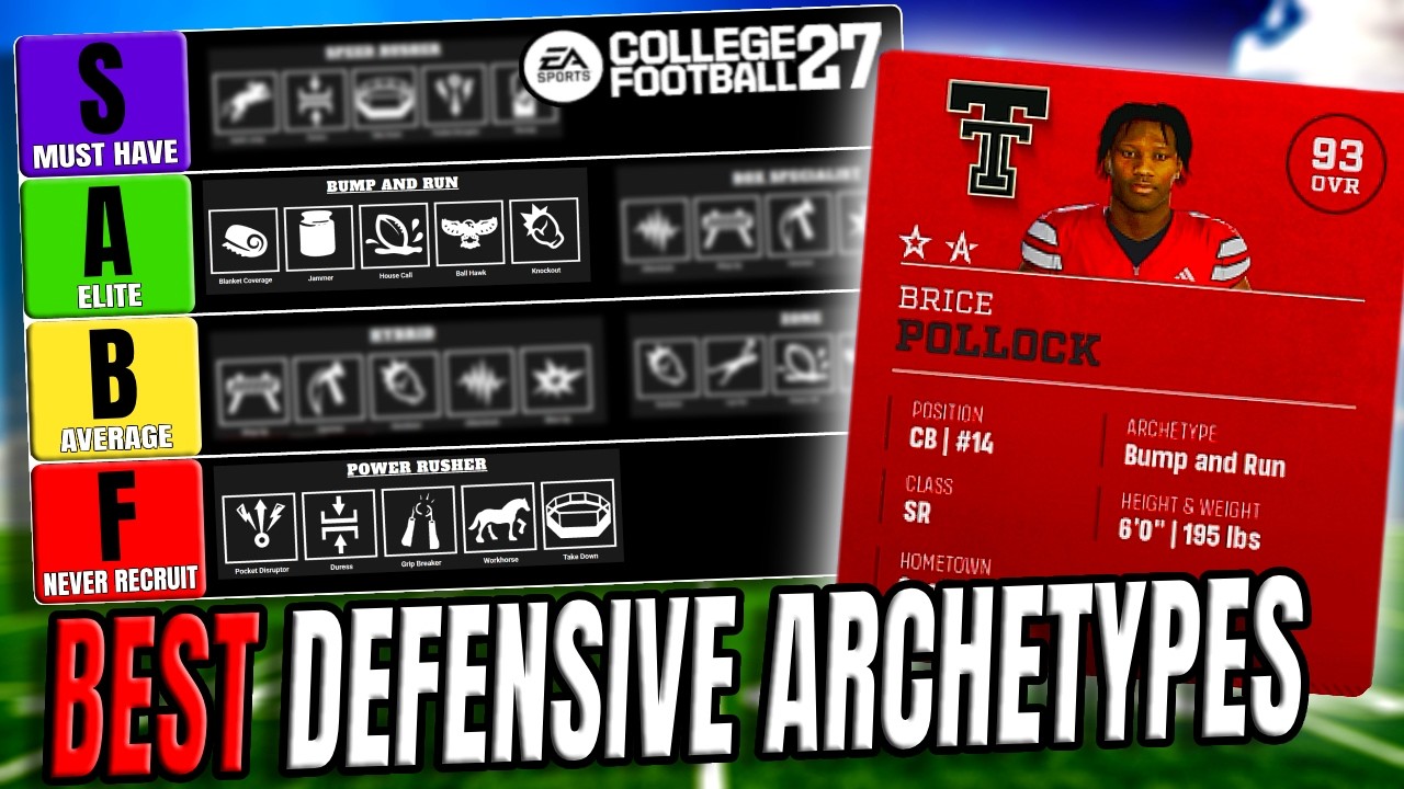 WATCH THIS Before Recruiting Your Defense in CFB 27